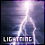 Blitze und Gewitter